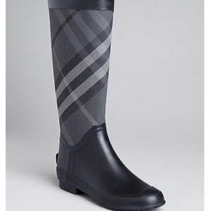 Burberry rain boots!